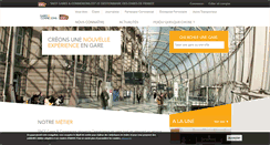 Desktop Screenshot of gares-sncf.com